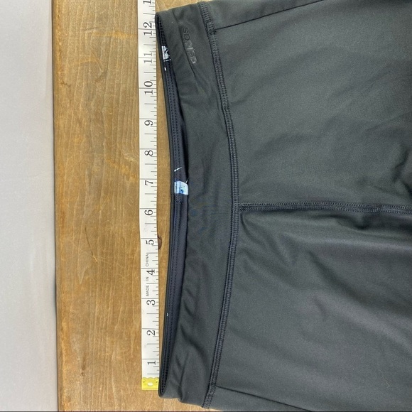 Adidas black floral print climalite leggings, XL (juniors) - Picture 8 of 13
